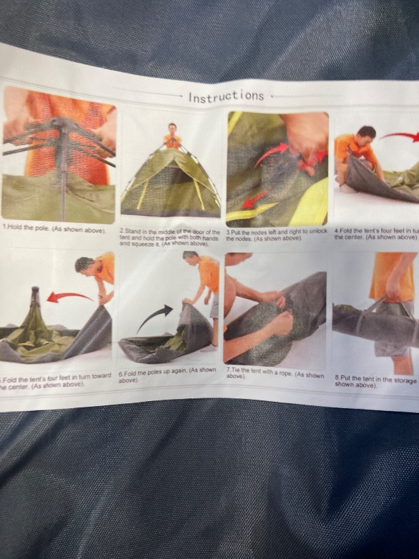 Photo 1 of 2 person camping tent