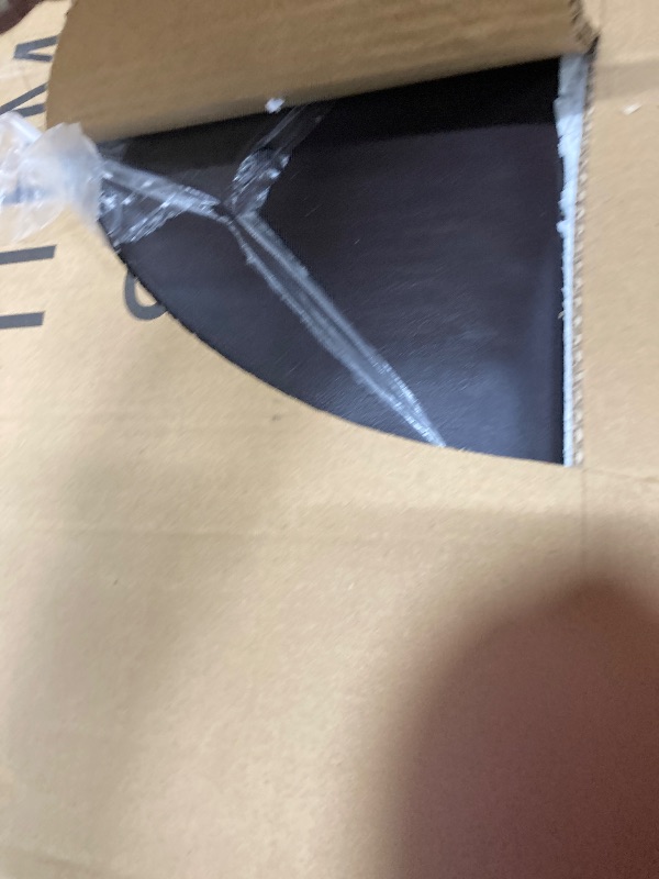 Photo 1 of AWQM Dining Table Set for 4, Modern Kitchen Table and Chairs Set, Faux Marble Tabletop and 4 PU Leather Upholstered Chairs Dining Set for Living Room, Kitchen, Dining, Compact Space - Brown