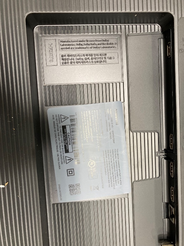Photo 1 of ****Completely damaged***
***SCREEN BROKEN***

SAMSUNG 85-Inch Class Crystal UHD 4K DU7200 Series HDR Smart TV w/Object Tracking Sound Lite, PurColor, Motion Xcelerator, Mega Contrast, Q-Symphony (UN85DU7200, 2024 Model)