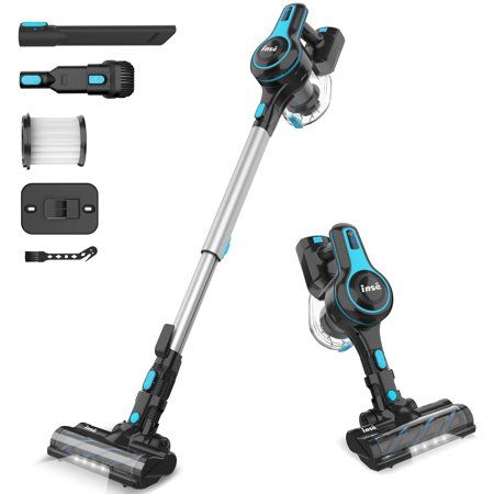 Photo 1 of ***PARTS ONLY***
INSE Cordless Vacuum Cleaner 6 in 1 Powerful Suction Lightweight Stick Vacuum with 2200mAh Rechargeable Battery up to 45min Runtime for Home Furnit
