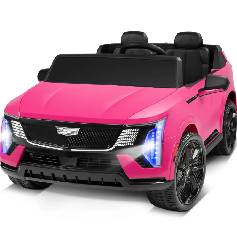 Photo 1 of *****In some parts it is broken*****

Cadillac Escalade IQ 24V Kids Ride on Car,Wisairt 2 Seater Battery Powered Electric Vehicle w/ Remote Control(Pink)

