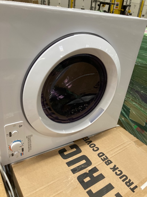 Photo 1 of ***PARTS ONLY***
SXYCMY Clothes Dryer, Portable Laundry Dryer Dries Up to 13.2LB Compact Laundry Dryers, 3.5 cu.ft Front Load Tumble Stainless Steel Electric Dryer Machine with Stainless Steel Tub & Easy Control Knob