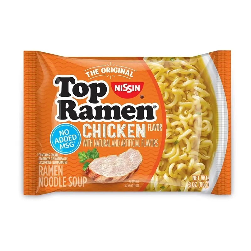 Photo 1 of ****Best by 06/21/2025****

Nissin Top Ramen Chicken Flavor Noodle Soup 3 Ounce (Pack of 24)
