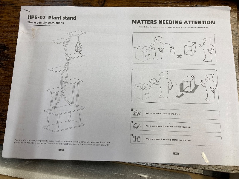 Photo 1 of ***MISSING PARTS**Plant Stand with Grow Lights, Biemlerfn 67" Tall Plant Shelf Indoor, 8 Tier Display Rack, Tree-Shape Metal Flower Holder for Home Living Room Office, Brown
