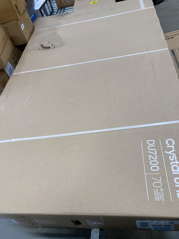 Photo 1 of ***PARTS ONLY***
SAMSUNG 70-Inch Class Crystal UHD 4K DU7200 Series HDR Smart TV w/Object Tracking Sound Lite, PurColor, Motion Xcelerator, Mega Contrast, Q-Symphony (UN70DU7200, 2024 Model)