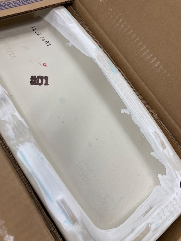 Photo 1 of *****THIS IS THE TANK ONLY****TOTO Drake Two-Piece Elongated 1.6 GPF Universal Height TORNADO FLUSH Toilet with CEFIONTECT, Cotton White - CST776CSFG#01