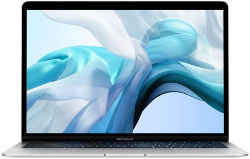Photo 1 of Apple MacBook Air MVFK2LLA, 13 Inches 1.6GHz dual-core Intel Core i5, 8GB RAM, 128GB - Silver (Renewed)*** The screen has vertical lines more likely on the left side of the screen ***