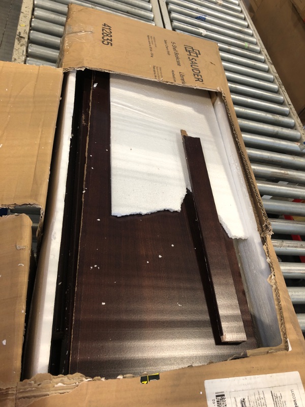 Photo 1 of Sauder Miscellaneous Storage 5-Shelf Bookcase/ Book shelf, Select Cherry finish