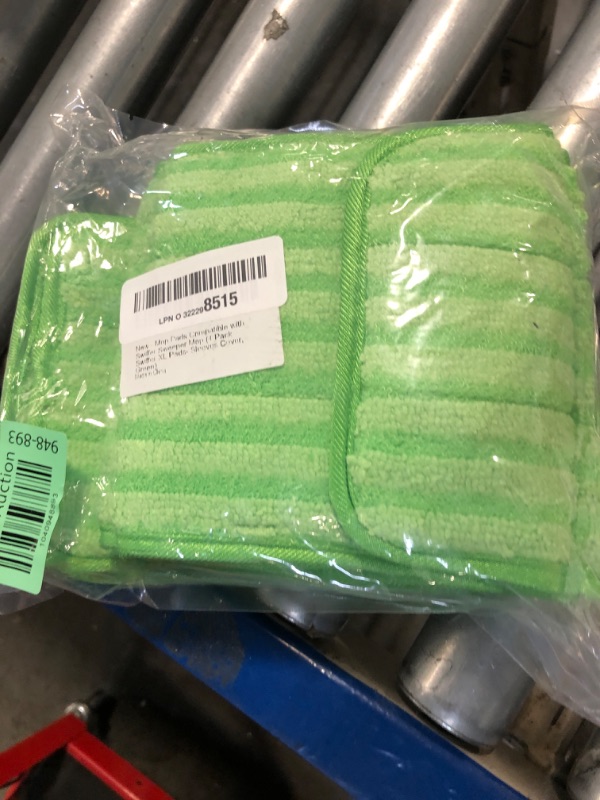 Photo 1 of 4 Pack Microfiber Mop Pads for Swiffer XL Mops Reusable Wet and Dry Mopping Cloths Compatible with Swiffer Sweeper XL,Washable XL Mop Refill Replacement for All Hardwood Dry & Wet Cleaning