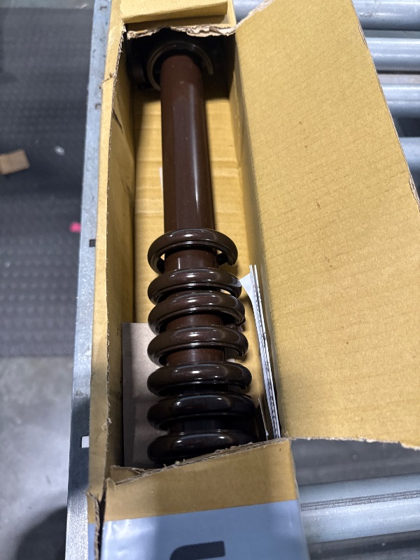 Photo 1 of Rod Desyne Bach Decorative Traverse Rod w/Rings, 66-120 inch, Cocoa