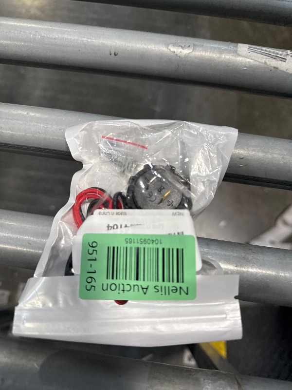 Photo 1 of DaierTek Battery Voltage Meter Waterproof DC 12V 24V LED Voltmeter Panel 12 Volt 24 Volt 36 Volt Battery Monitor with Blue Light Round Digital Voltage Display for Marine Boat Car Automotive Motorcycle