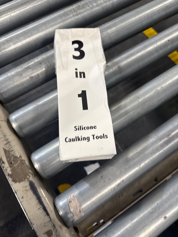 Photo 1 of 3 in 1 Silicone Caulking Tools?Stainless Steelhead?, Sealant Finishing Tool Grout Scraper, Reuse and Replace 5 Silicone Pads, Great Tools for Kitchen Bathroom Window, Sink Joint.