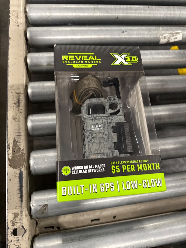 Photo 1 of TACTACAM Reveal X Gen 3.0 LTE Cellular Trail Camera AT&T and Verizon,1080p FHD Video, Low Glow IR LED Flash, No SD Card Required (RV-TC-XGEN3) for Hunting, Security, Surveillance