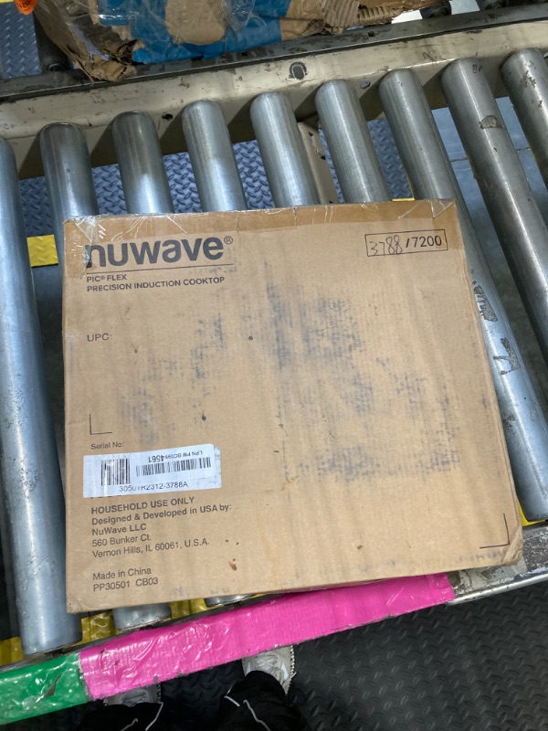 Photo 1 of Nuwave Flex Precision Induction Cooktop, 10.25” Shatter-Proof Ceramic Glass, 6.5” Heating Coil, 45 Temps from 100°F to 500°F, 3 Wattage Settings 600, 900 & 1300 Watts, Black (Renewed)