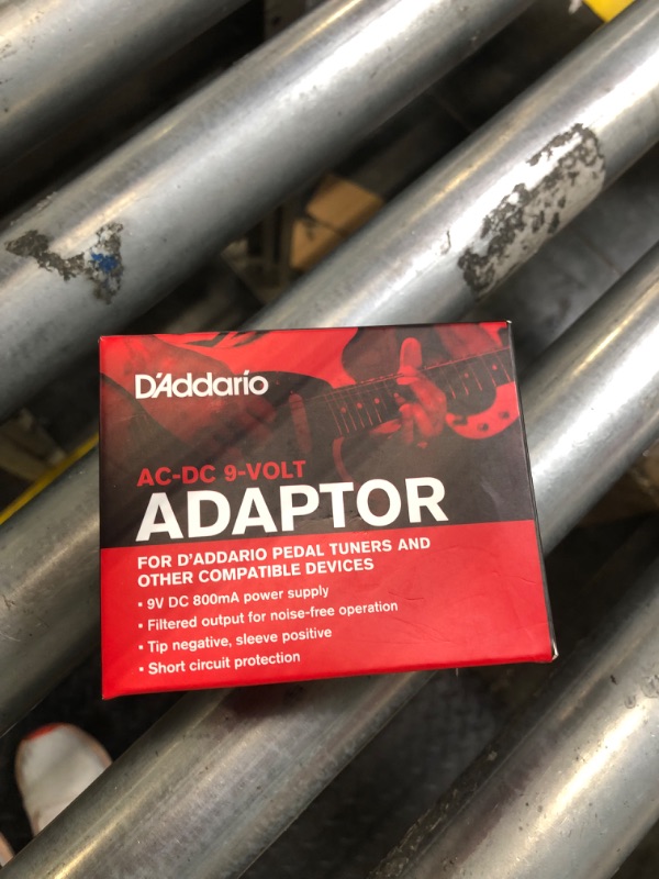 Photo 1 of D'Addario Accessories Guitar Pedal Power Supply - DC 9V Power Cord - 9V Power Supply for Guitar Pedals - Pedalboard Power Supply - PW-CT-9V