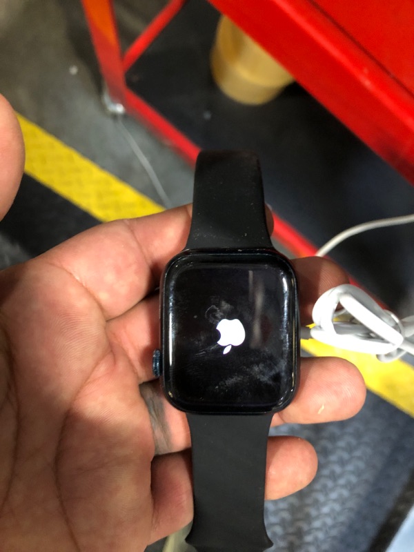 Photo 1 of ***LOCKED***Apple Watch Series 8 (GPS, 45mm) Midnight Aluminum Case with Midnight Sport Band (Renewed Premium)