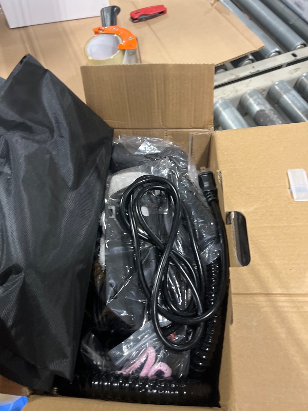 Photo 1 of ***Missing main component Nylon Spray Nozzle***Steam Cleaner for Home, 2500 W Handheld Steam Cleaner, High Pressure Steam Cleaner for Couch, Furniture, Car Detailing, Bed Bugs, House, Windows