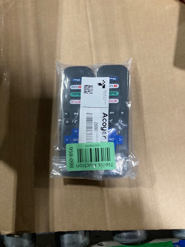 Photo 1 of (Pack of 2) Replacement-Remote-Control for Roku-TV,Compatible for TCL Roku/Hisense Roku/Onn Roku/Philips Roku Smart TVs(Not for Roku Stick and Box)