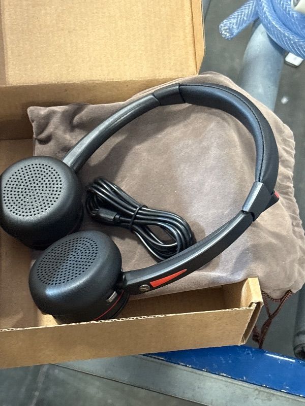 Photo 1 of Jiade Wireless Headset with Microphone Noise Cancelling, Trucker Bluetooth Headset V5.2, 40H Talktime, Wireless Headphones for PC Office Call Center Work Microsoft Teams Zoom Voip