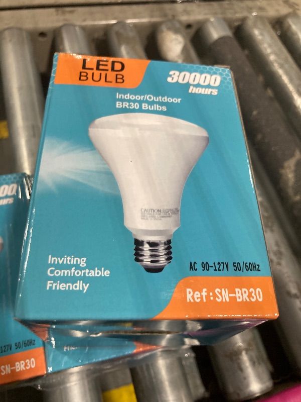 Photo 1 of    UNITEDLUX BR30 10W(65W Replacement) LED Bulb WARMWHITE 3000K Pack of 1