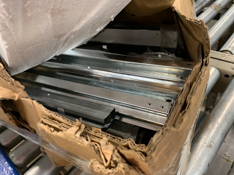 Photo 1 of HOGYME 8 x 12 FT Outdoor Storage Shed, Large Metal Tool Sheds with Updated Frame Structure and Lockable Doors, Garden Shed for Backyard Garden Patio Lawn, Grey