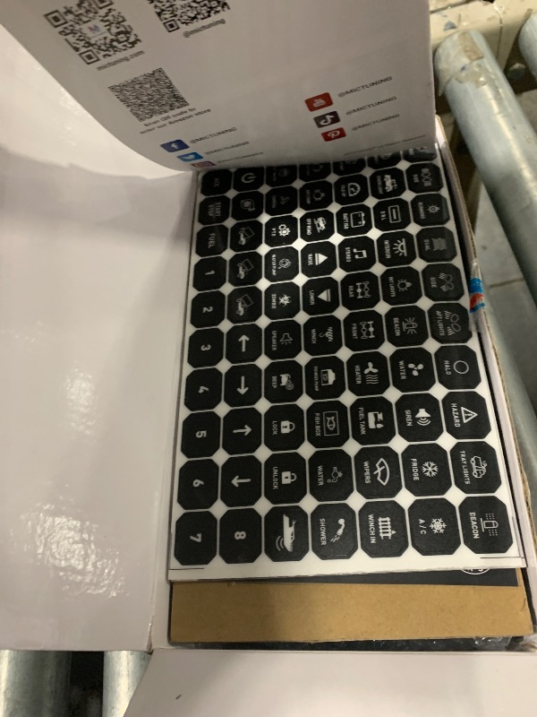 Photo 1 of MICTUNING 8 Gang Switch Panel P1S B08X High Power Multifunction Pulse/Strobe/Momentary/Toggle Switch Panel with Circuit Control Fuse Box for Truck SUV Offroad Marine Camper Blue,2 Years Warranty