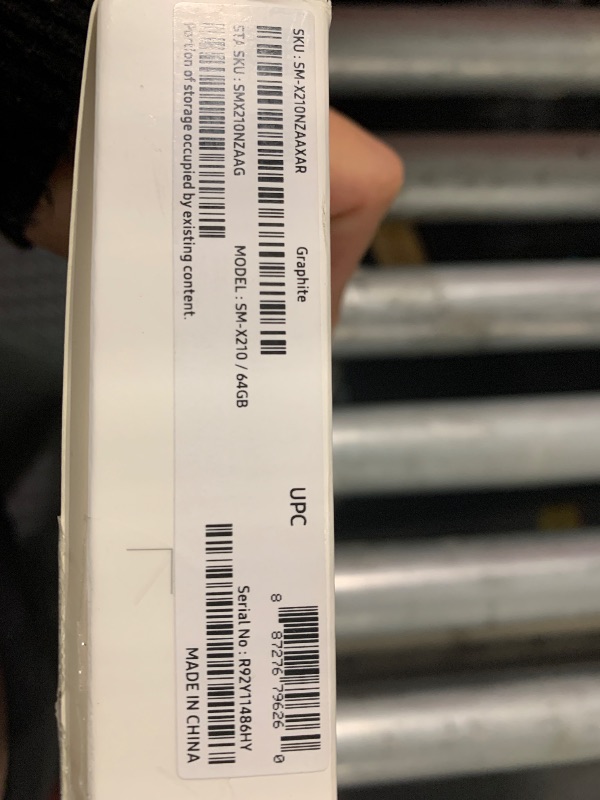 Photo 1 of ***GOOGLE ACCOUNT LOCKED, SOLD FOR PARTS, NO RETURNS***
Samsung Galaxy Tab A9+ Tablet 11” 64GB Android Tablet, Big Screen, Quad Speakers, Upgraded Chipset, Multi Window Display, Slim, Light, Durable Design, US Version, 2024, Graphite. 
