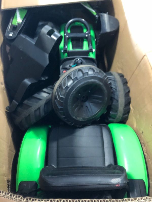 Photo 1 of 3 in 1 Kids 24V Ride on Tractor, Excavator & Bulldozer, Electric Vehicle w/Trailer, Digger, Shovel Bucket, Remote Control, EVA Tires, LED Lights, Music & USB, Battery Powered Ride on Car Toy, Green