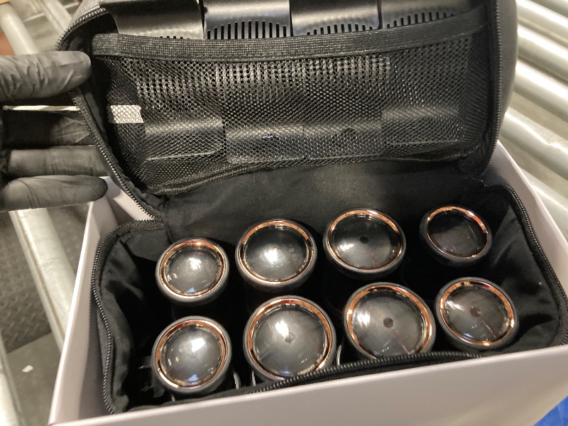 Photo 1 of T3 - Volumizing Hot Rollers LUXE | Premium Hair Curler Set for Long Lasting Volume, Body & Shine | Set of 8-4 XL (1.75") & 4 Large (1.5”). 