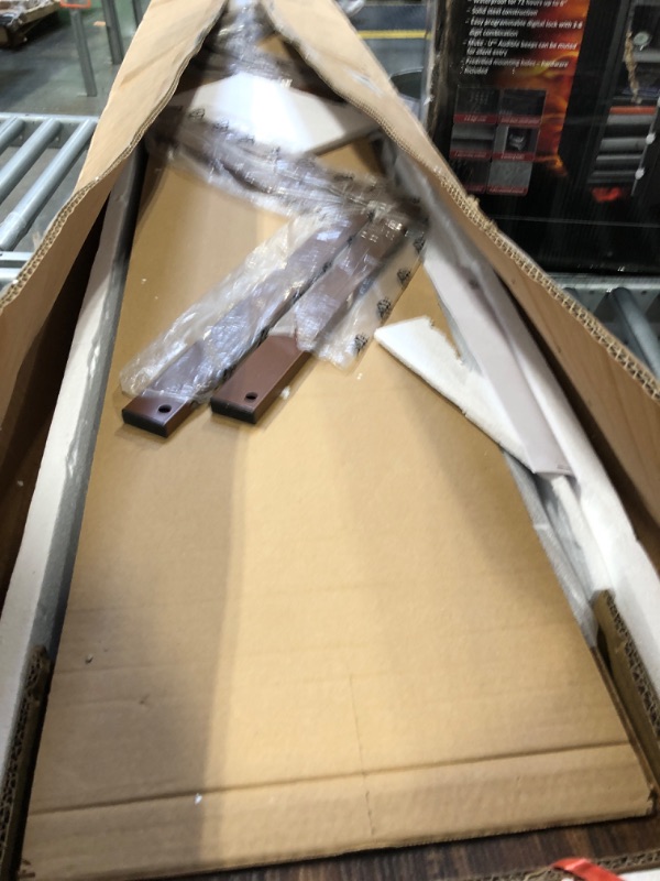 Photo 1 of LITTLE TREE 70.9-Inch Console Table, Long Sofa Table Behind Couch, Farmhouse Console with Shelf for Entryway, Living Room, Hallway