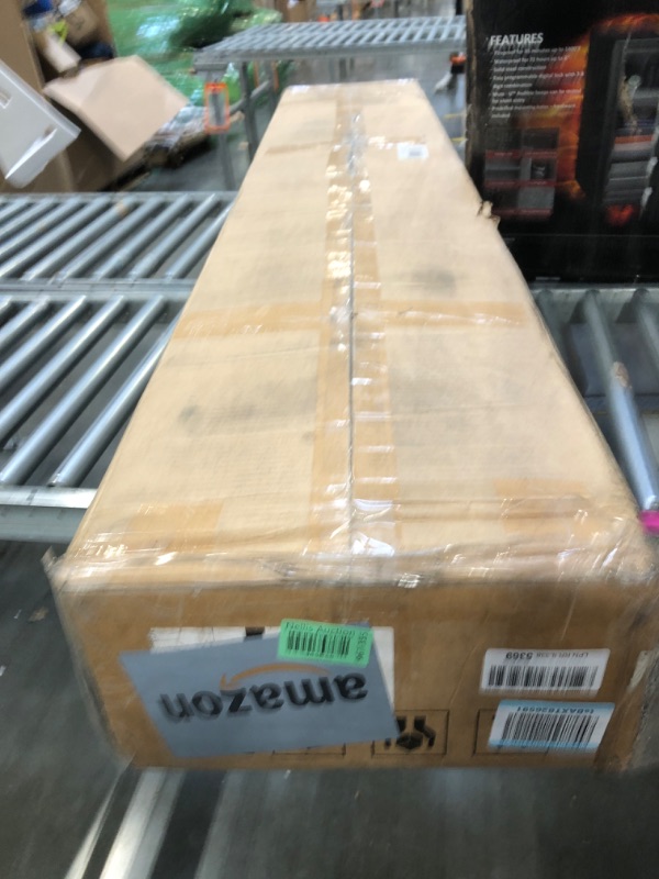 Photo 1 of LITTLE TREE 70.9-Inch Console Table, Long Sofa Table Behind Couch, Farmhouse Console with Shelf for Entryway, Living Room, Hallway