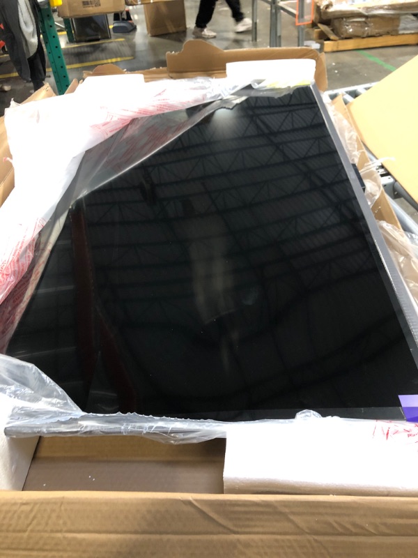Photo 1 of  **Minor Damage** Roku Smart TV – 55-Inch Plus Series 4K QLED RokuTV with Roku Voice Remote Pro, Dolby Vision, Striking 4K Resolution, Automatic Brightness, & Seamless Streaming – Live Local News & Sports
