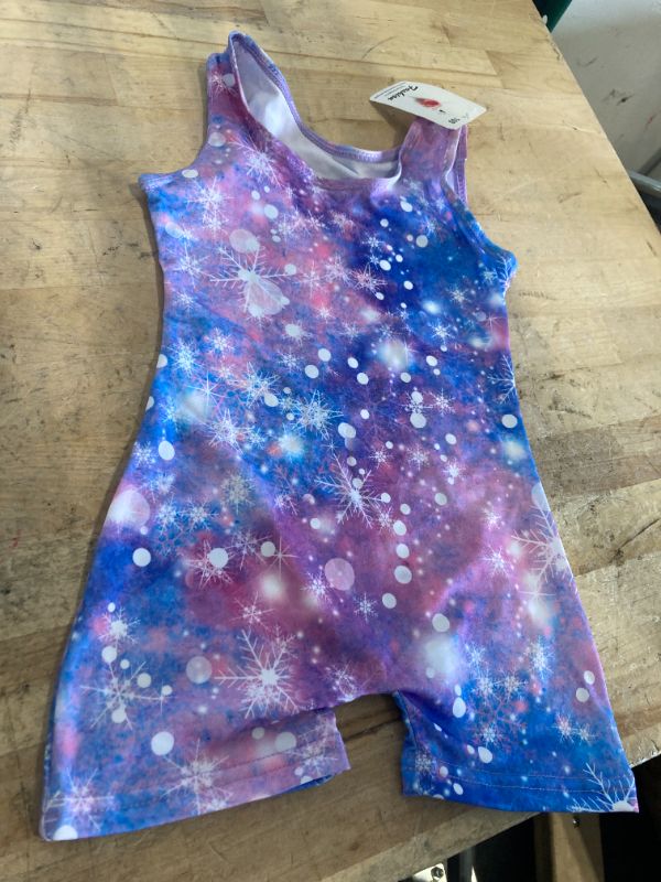 Photo 1 of MYQFF Gymnastics Leotards for Girls Toddler Kids Dance Outfits Sparkle Tumbling Biketards Unitard Unicorn Mermaid. (2-3Y)