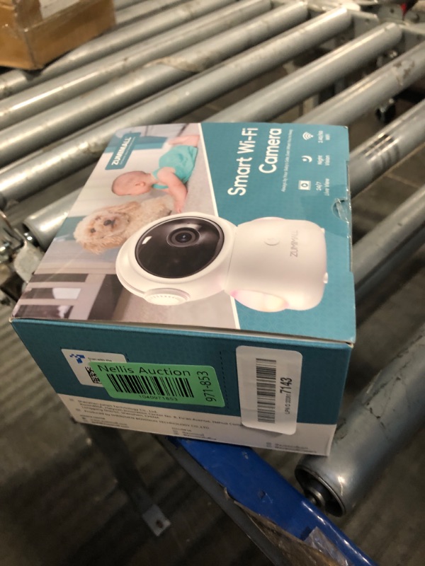 Photo 1 of ***MISSING PARTS, NO RETURNS***
ZUMIMALL Security Camera Indoor, 5G/2.4G WiFi Baby Monitor with Camera and Audio, 2K Wired Pet Cameras for Home Security, One-Click Call, Auto Tracking, Cry/PIR/AI Detection, Alexa/ONVIF/Cloud