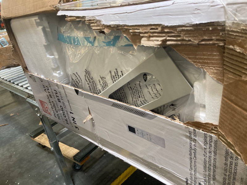 Photo 1 of 14,000 BTU Portable Air Conditioner Cools Up to 700 Sq.Ft, 3-IN-1 Energy Efficient Portable AC Unit with Remote Control & Installation Kits for Large Room, Campervan, Office, Temporary Space
