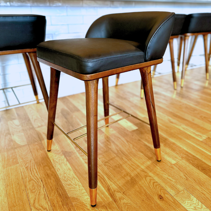 Photo 1 of **SIMILAR ITEMS** Bar Stools , 26" Swivel Counter Height Bar Stools with Back and Armrest, Faux Leather Kitchen Barstools Counter Height for Kitchen Island