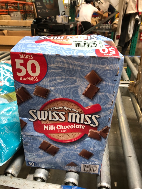 Photo 1 of **EXP MAR /2025*** Swiss Miss Milk Chocolate Flavor Hot Cocoa Mix, 1.38 oz. 50-Count