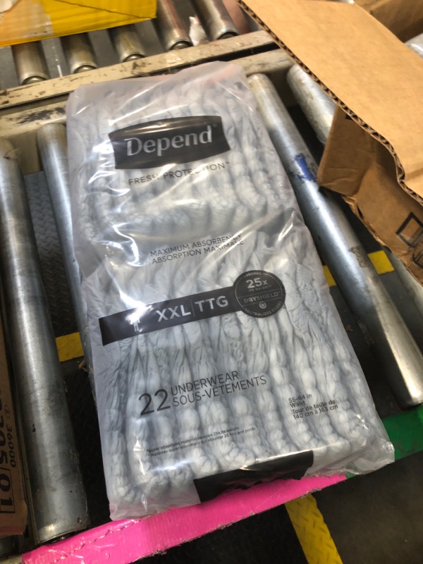 Photo 1 of  22 Depend Underwear for Men, Heavy Absorbency