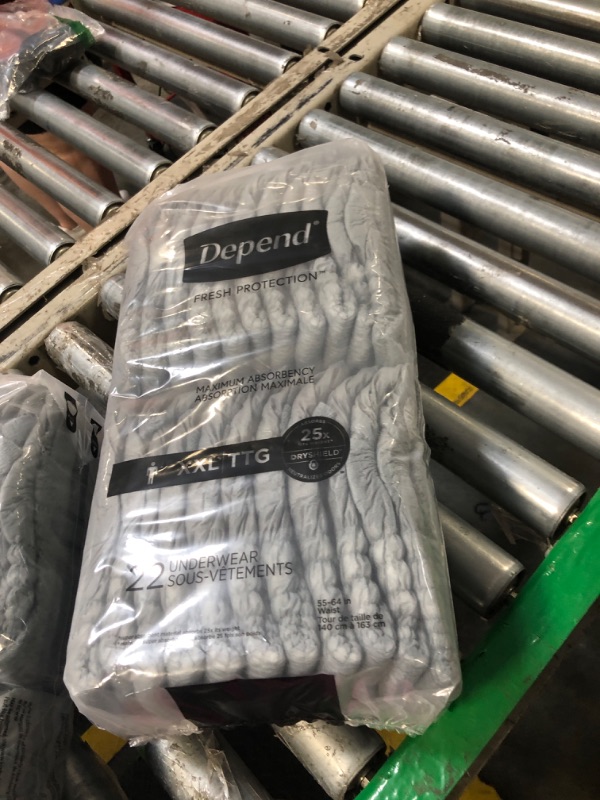 Photo 1 of  22 Depend Underwear for Men, Heavy Absorbency