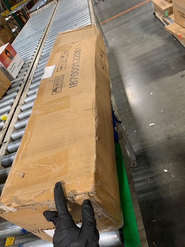 Photo 1 of **SIMILARRR*** Hasuit Floating Bed Frame Full Size with LED Lights, Metal Platform Full Bed, No Box Spring Needed, Easy to Assemble (Full)