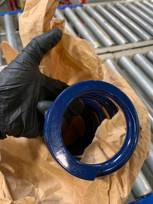 Photo 1 of **SIMILARR** Hyperco 188B0475 Blue 2.50" I.D. 8" Free Length Steel Coil-Over Spring with 475 lbs. Spring Rate