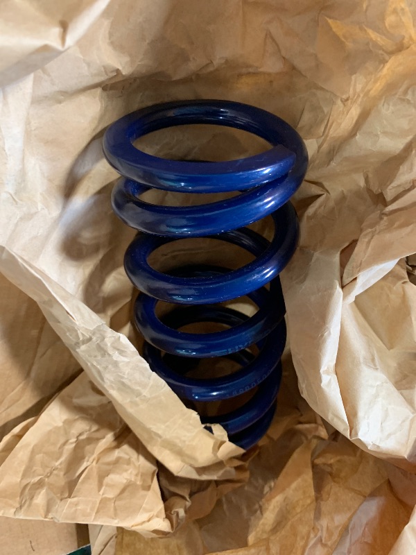 Photo 1 of **SOMETHING SIMILARR* Hyperco 188B0475 Blue 2.50" I.D. 8" Free Length Steel Coil-Over Spring with 475 lbs. Spring Rate