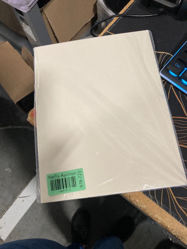 Photo 1 of 8.5”x5.5 Shipping Labels for Laser & Inkjet Printers, Permanent Self Adhesive Address Mailing Stickers Half Sheet (8.5”x5.5” Round, 30, Sheets)