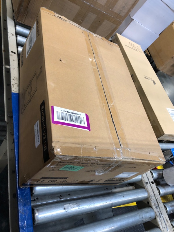 Photo 1 of Creality Ender 3 V3 SE 3D Printer, 250mm/s Faster Print Speed CR Touch Auto Leveling Sprite Direct Extruder Dual Z-Axis Auto Filament Loading Ender 3 Upgrade 3D Printer Print Size 8.66x8.66x9.84 inch