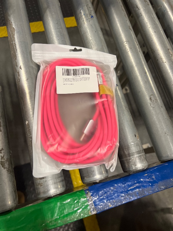 Photo 1 of 
Chubby 3.0 Extra Long Fast Charging Cable Durable USB Type-C Cables USB C to A Quick Charger Cord, Rose Red, USB-A to Type-C, 19.6 FT