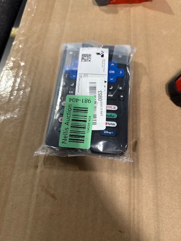 Photo 1 of (Pack of 2) Replacement-Remote-Control for Roku-TV,Compatible for TCL Roku/Hisense Roku/Onn Roku/Philips Roku Smart TVs(Not for Roku Stick and Box)