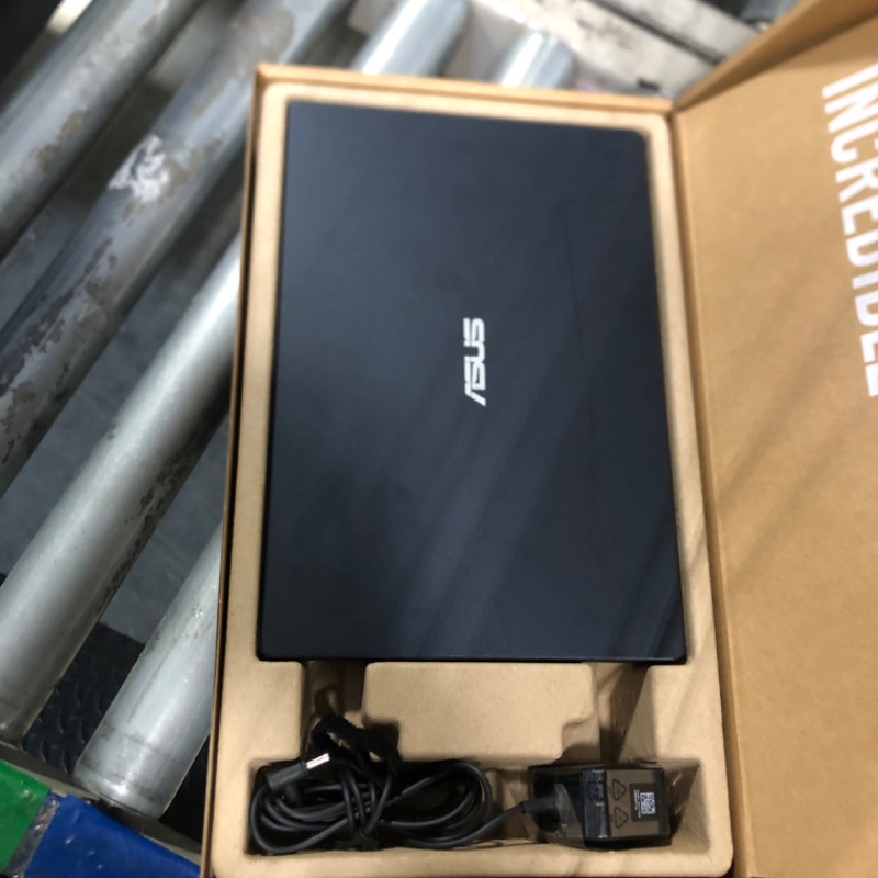 Photo 1 of ***LOCKED**ASUS Vivobook Go 11.6” HD Slim Laptop, Intel Dual Core N4500, Intel Graphics, 4GB, 128GB, Windows 11 Home, SonicMaster, ErgoSense, Black, L210KA-ES04