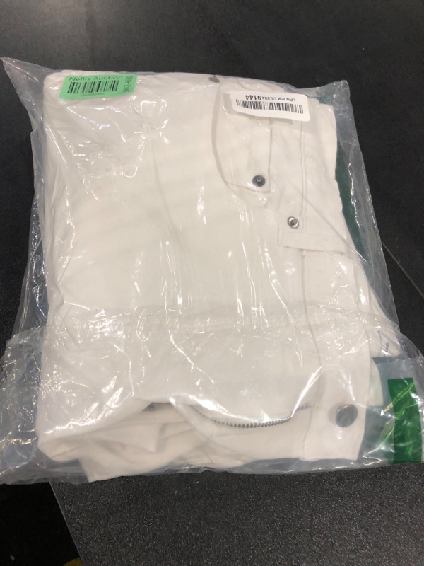 Photo 1 of Amazon Essentials Men's Athletic-Fit Stretch Jeans - Bright White, 38W x 30L          