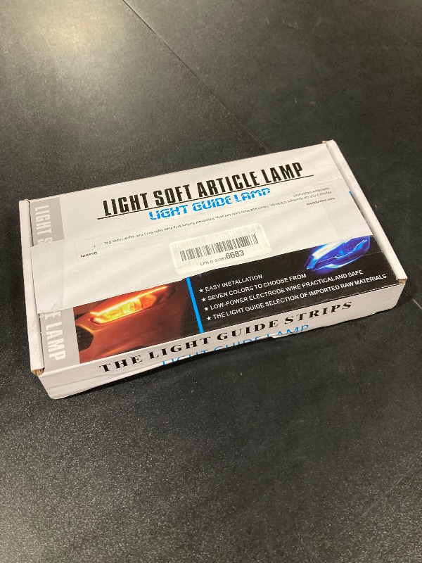 Photo 1 of Miytsya 2 PCS Car Headlight LED Strips, 24Inch RGB Multi Color Led Strip, Waterproof Surface Strip Tube Light Neon Turn Signal Lights DRL Switchback (Multicolor)