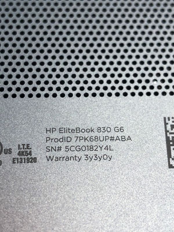 Photo 1 of HP EliteBook 830 G6 Business Laptop, 13.3 inch FHD Laptop, Intel Core i7-8665U, 16GB DDR4 RAM, 512GB SSD, Windows 11 Pro (Renewed)
